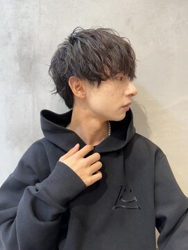 キャンバス バイ ネオリーブ 横浜西口(Canvas by neo.) 横浜★マッシュのツイストスパイラル波巻きパーマ