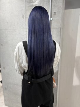 アンビシャス 阿佐ヶ谷 赤み消しカラー透明感ブルージュ/ロング