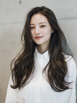 サン 大阪梅田(SUNC)&nbsp;レイヤーカット/グレーブラウン/韓国/顔回り/梅田/大阪梅田