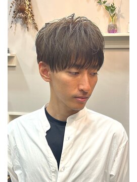 スナッグルサロン(SNUGGLE SALON) ラウンドマッシュ曲がる縮毛矯正フェザーパーマツーブロック