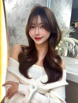 ラビス 池袋(Lovis) 《鳥越》黒髪/オリーブグレー/小顔ヘア/ココアベージュ