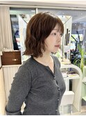 デジタルパーマボブパーマレイヤーボブニュアンスパーマ