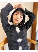 ぷつっとナチュラルな外ハネボブ