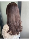 ピンクグレージュ