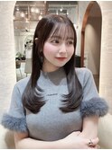 ミディアムレイヤーカットハイライトカット似合わせカット