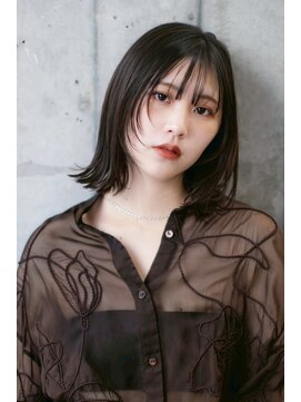 ピズム(PISM) 外ハネボブ/イメチェンヘア/ピンクベージュ