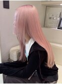インナーカラー/トリートメント/デザインカラー/ペールピンク