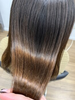 ヘアー サロン ガット(hair salon Gatto)の写真/女性スタッフのみのサロンがお届けする本格施術。お手入れ簡単スタイルで輝こう♪