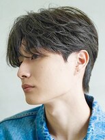 デプト(DEPT.)&nbsp;フェザーパーマセンターパートニュアンスパーマ韓国風マッシュ