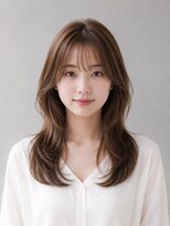 キュービック Cubic&nbsp;【韓国風・小顔ヘア】顔周りレイヤー