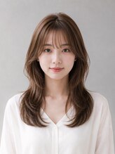 キュービック Cubic&nbsp;【韓国風・小顔ヘア】顔周りレイヤー