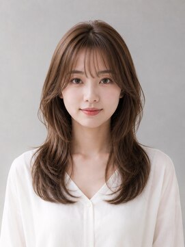 キュービック Cubic 【韓国風・小顔ヘア】顔周りレイヤー