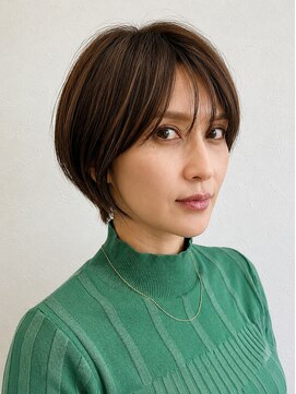 リーフ 浜松店(LeaF) 浜松/海老塚/ショートヘア/ショートカット/ショートボブ/白髪染