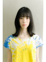 クラシゲ(KURASHIGE) しなやか黒髪ミディ