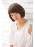 【GARDEN】王道ナチュラルショートボブ×グレージュ【KOMAKI】