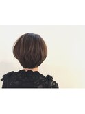 ナチュラルショートボブ