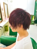 ヘアアンドメイク スタジオ ラプラス(HAIR&MAKE STUDIO rapLus)&nbsp;『メンズ　ダブルレッド』