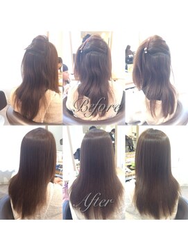 ノーブロー 酸性縮毛矯正専門技師(No.Blow) 名古屋の酸性縮毛矯正。エアリーな柔らかさで美しい美髪矯正