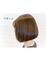 ビス ヘア アンド ビューティー 西新井店(Vis Hair＆Beauty)&nbsp;ボブ/ミニボブ/艶感/グレージュ/大人かわいい/小顔/美肌/立体感