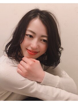 ザブックハンドサロン(The book hand salon) 大人フェミニンボブ