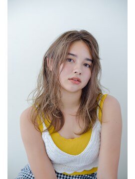 アトリエイトワ(atelier ittowa) くびれヘア/ハイライトカラー/アプリコットオレンジ/美髪/ 198