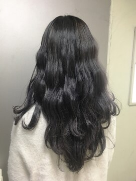 ピエドプールポッシュ(PiED DE POULE POCHE) バイオレットグレー