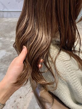 ノラ シブヤ(NORA) ブリーチなしベージュカラー【木原】