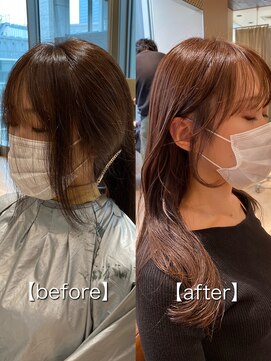 アフロート ギンザ(AFLOAT GINZA) 【白川style】20代30代40代小顔カット大人かわいいくびれモテ髪