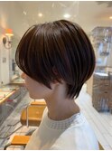 【くびれヘア☆】　大人ショート