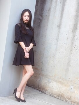 バルベストーキョーサウス(BARBES TOKYO SOUTH) 20代・30代/大人可愛い/暗髪/ニュアンスカラー/ストレート