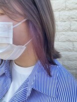 ヘアーデザインフアリ(Hair design fuari)&nbsp;ピンクパープル