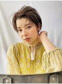 20代30代40代センターパート×フレンチショート３
