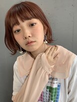 パム 恵比寿(PAM.)&nbsp;ピラミンゴカラーでつくる艶感ピンクブラウン【PAM./hana】