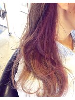 ヘアー アトリエ エゴン(hair atelier EGON)&nbsp;ピンクカラー