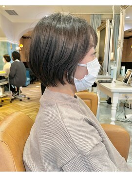 ロンド 銀座(Lond) 【春日美月】伸ばしかけショートヘア
