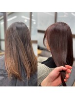 ナチュラル 泉中央店(Natural)&nbsp;泉区　泉中央　縮毛矯正　髪質改善　艶髪カラー　トリートメント