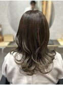 【小野】レイヤーカット、イノアカラー髪質改善