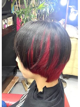 パーマネントガレージ(Parmanent Garage) ハデハデインナーカラー