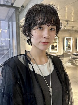 スクリーンギンザメゾン 銀座(SCREEN GINZA MAISON.) 黒髪カタログ/クラゲヘアー/オリーブ/銀座