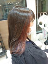 アッシュ 清瀬店(Ash)&nbsp;【髪質改善】ピンク系インナーカラー　Ash清瀬　大嶋