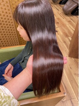 ピッカヘアーデザイン(PICKA hair-design)の写真/新メニュー☆トリートメント 【質感】！縮毛矯正とトリートメントの間のメニューです◎