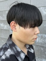 ヒュイル バイ ニアウ(Hwyl by Niau)&nbsp;メンズシースルーマッシュシャドウパーマニュアンスパーマ眉毛