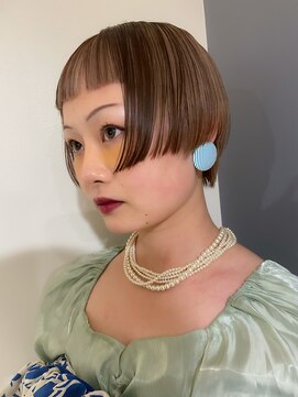 シェル(SHEL+L) Beige contrast color【滝野】