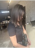細めハイライトコントラストカラー