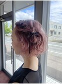 bob編み込みアレンジ☆