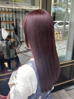 グラマラス GLAMOROUS 【渡辺まとい】ピンクカラー/髪質改善トリートメント