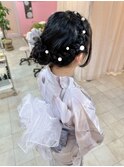ヘアセット＊浴衣着付＊ゆかた＊小顔ヘアアレンジ