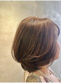 ひし形大人ミディアムショート