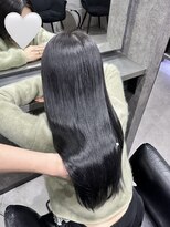 エースヘアー(A.hair)&nbsp;ブルーブラック/レイヤーカット/極・髪質改善トリートメント