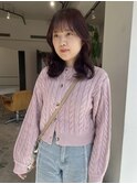 ピンクブラウン/RINA